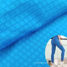 fashion jacquard elastic nylon 81 spandex 19 check textured thick leggings fabric